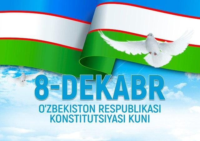 8-dekabr - O‘zbekiston Konstitutsiyasi qabul qilingan kun
