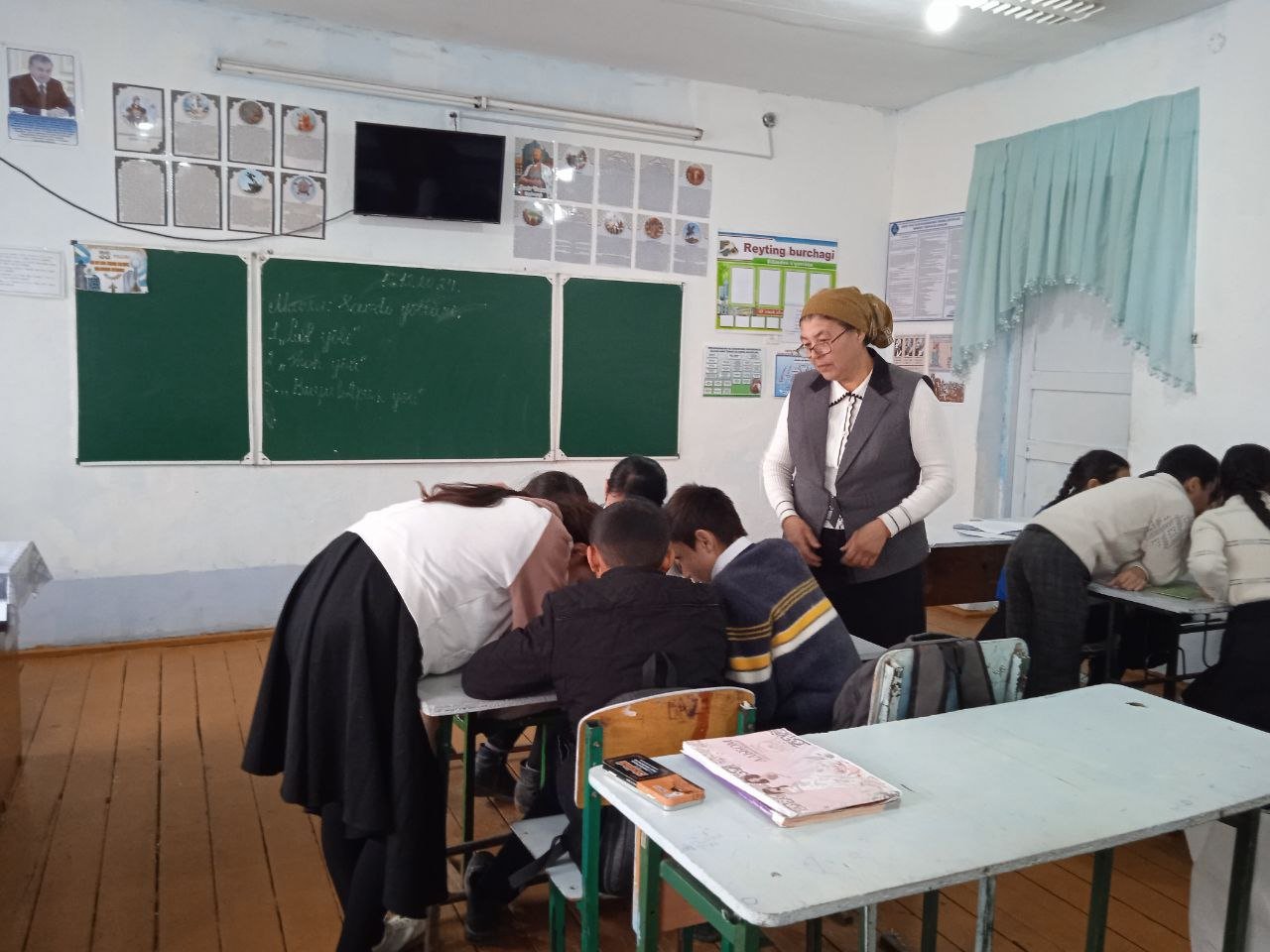 Palvanova Xulkar ustozning Tarix fanidan iqtidorli o`quvchilar bilan ishlash to`garak jarayoni